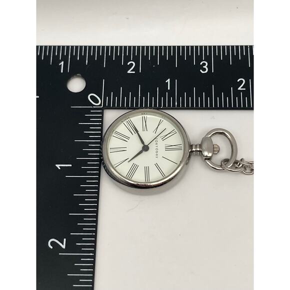 Tokyo Bay Quartz Pendant Pocket Watch Necklace 30" -  Open Face - New Battery - Picture 9 of 9